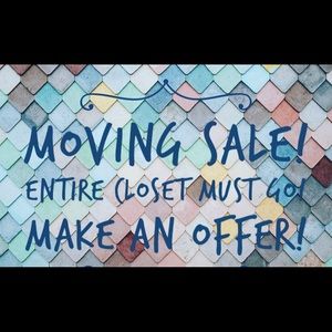 Everything must go!